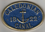 Brass Plaque - Caledonian Canal