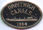 Brass Plaque - Droitwich Canals