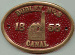 Brass Plaque - Dudley No.2 Canal