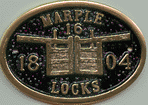 Brass Plaque - Marple Locks