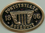 Brass Plaque - Pontcysyllte Aqueduct