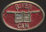 Brass Plaque - River Cam