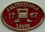Brass Plaque - Salterhebble Locks