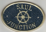 Brass Plaque - Saul Junction