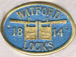 Brass Plaque - Watford Locks