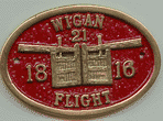 Brass Plaque - Wigan Flight