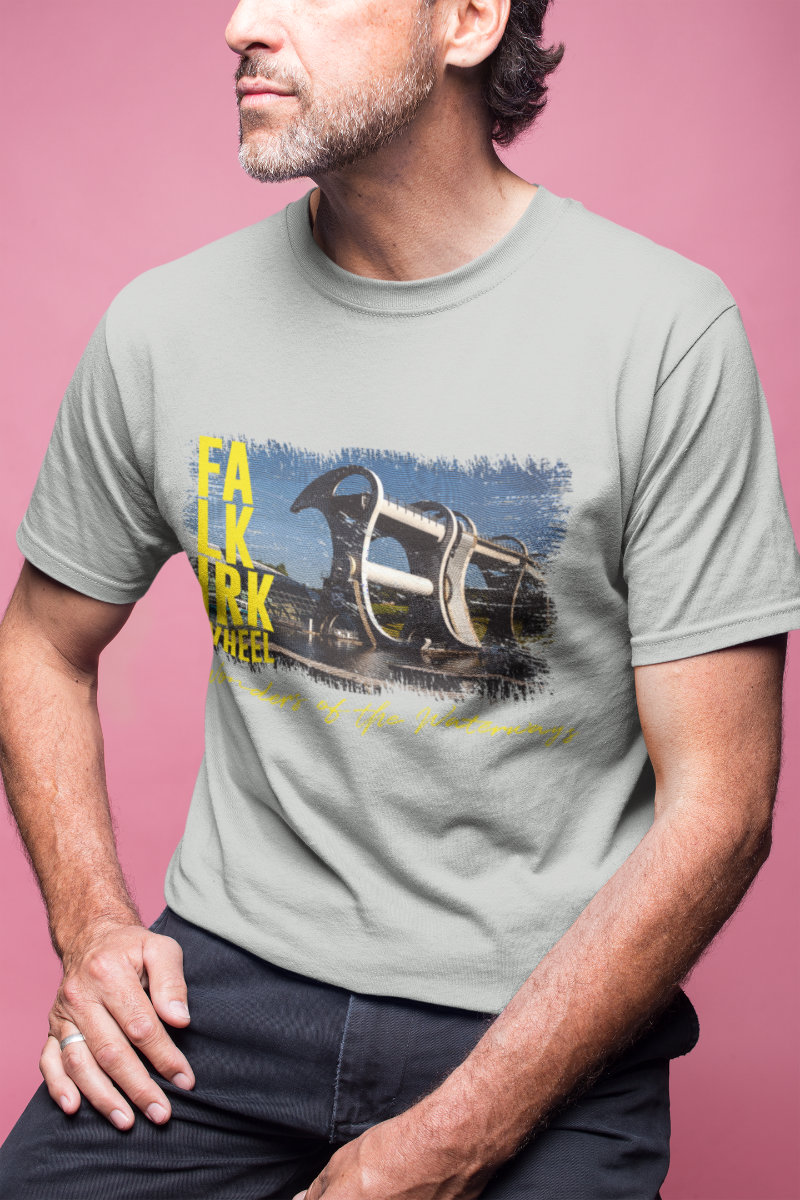 Falkirk Wheel design T-shirt