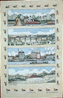 Tea Towel - Canal Montage