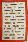 Tea Towel - Narrow Boats