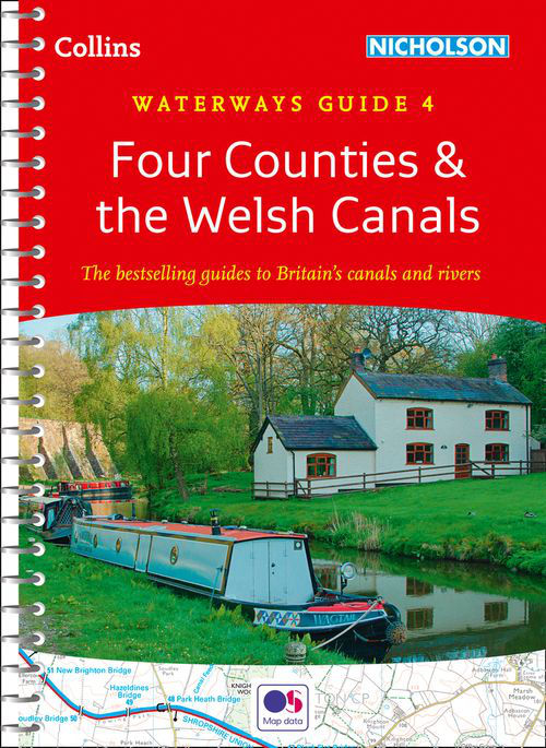 Nicholson Guide No 4 - Four Counties & the Welsh Canals (2023)