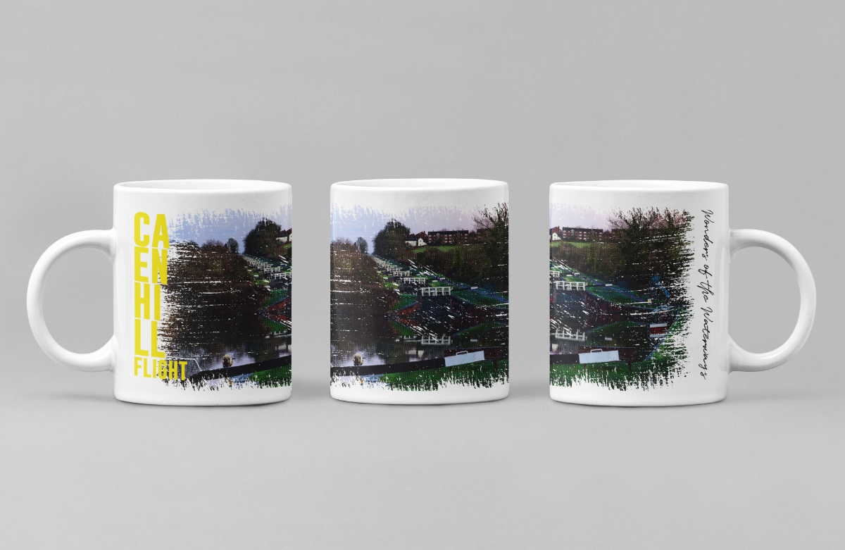 Caen Hill Flight design Ceramic Mug
