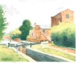 Nick Turley Print - Tylers Lock, Tardebigge