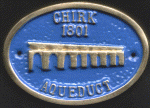 Brass Plaque - Chirk Aqueduct